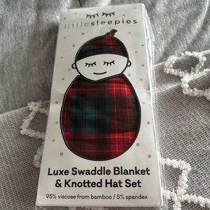 Little sleep swaddle& hat set - unopened brand new